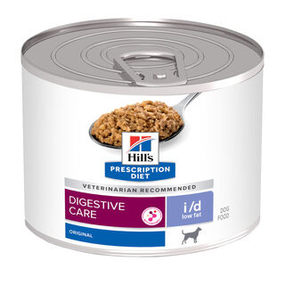 Hill's Prescription Diet i/d Cuidado Digestivo Baixo Teor de Gorduras lata para cães